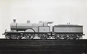 Locomotive no 864 4-4-0