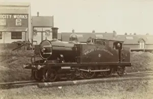 Locomotive no 9 ten wheel coupled tank engine