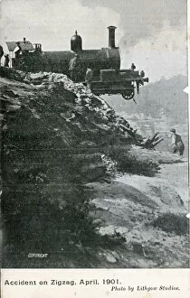Gully Collection: Locomotive Accident, Ida Falls Gully, New South Wales