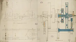 Locomotive engine, 6 foot 6 inch driving wheel