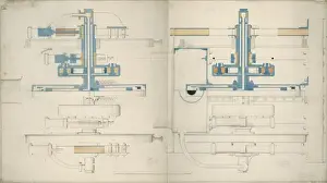 Locomotive engine, 6 foot 6 inch driving wheels