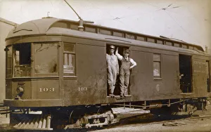 Images Dated 2nd March 2018: Locomotive engine, Chicago & Evanston Line, Illinois, USA