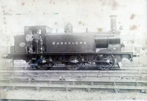 Locomotive number 157 Barcelona, an E Tank Special c1890