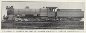 Locomotive with Schmidt superheater