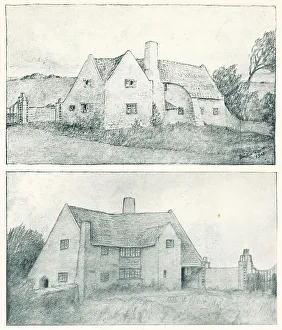 Baillie Prints: Lodge Cottage, Pembroke, S. Wales