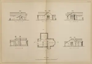 Elevations Prints: Lodge at Northaw, Hertfordshire