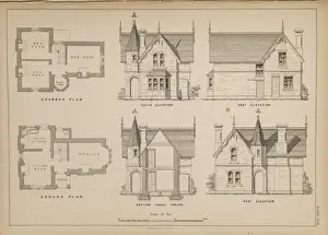 Elevations Prints: Lodge at Thames Ditton