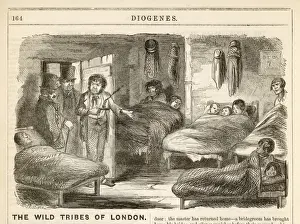 Slum Prints: Lodging House / Slum / 1853
