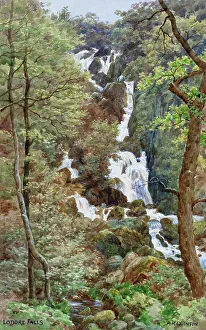 Cascade Prints: Lodore Falls, Borrowdale, Lake District, Cumbria