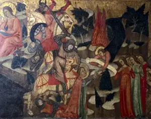 Altar Piece Prints: LOERT, Joan (14th century). Altarpiece of Saint