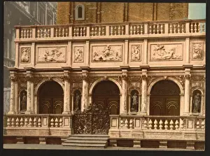 Loggia Prints: Loggia of St. Marks, Venice, Italy
