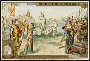 Godfrey Prints: Lohengrin Restores Godf