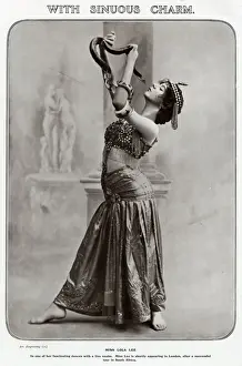 Live Prints: Lola Lee Dance with Boa