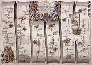 London to Aberistwith Map