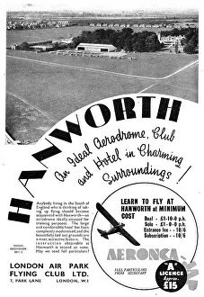 Hanworth Prints: London Air Park Flying Club. Hanworth