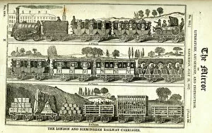 Images Dated 27th February 2020: The London and Birmingham Railway Carriages