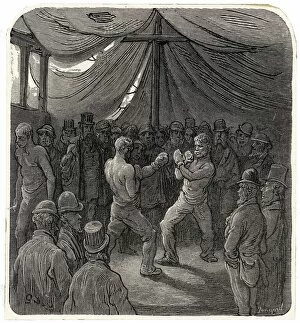 Fighters Collection: London Boxing 1870