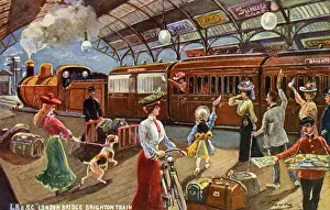 London Bridge to Brighton train