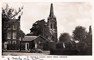 London Building Buildings Highgate North 1930s