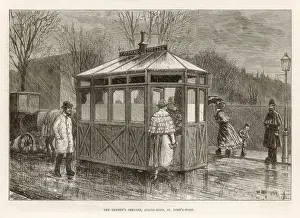 Cabbies Prints: London Cab Shelter
