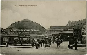 London, Chatham and Dover Railways station at Victoria