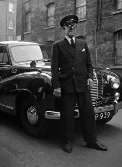 Peaked Collection: London chauffeur and car