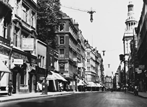 Cheapside, City of London, Summer 1939. Art Prints, Posters
