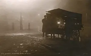 Eerie Prints: A London Coffee Stall at 2am