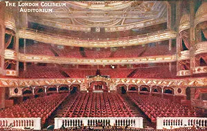 Boxes Collection: London Coliseum - auditorium
