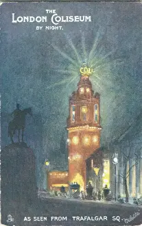 London Coliseum by night