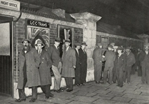 Admission Gallery: London County Council Night Office, Charing Cross Bridge