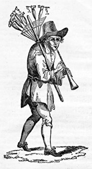 Images Dated 16th February 2016: London Cries - Troop, every one! - toy trumpets