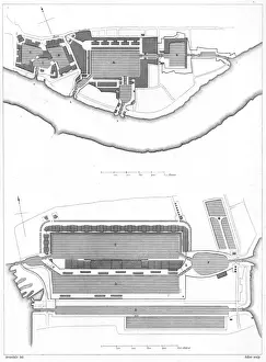 Catherines Prints: London Docks - St Catherines and West India Docks