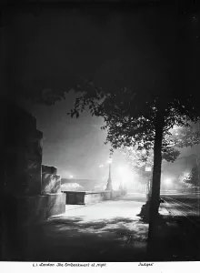 Dimly Prints: London The Embankment at Night