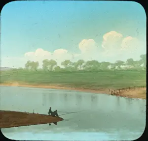 Anglers Prints: London, England - Patient Anglers