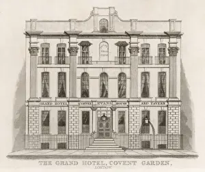 London Evans Grand Hotel Coffee House