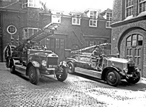 Images Dated 9th November 2011: London Fire Brigade appliances