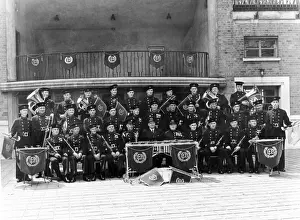 Deputy Prints: London Fire Brigade band at Brigade HQ - Lambeth