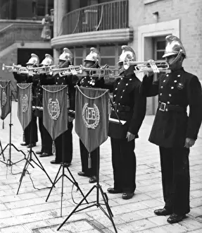 London Fire Brigade band members