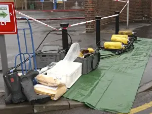 London Fire Brigade decontamination exercise