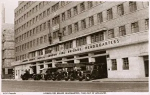 Iconic Prints: London Fire Brigade Headquarters, Lambeth