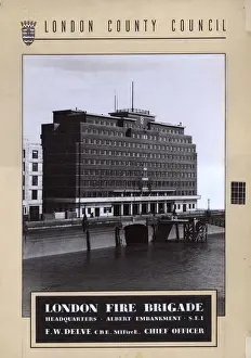 London Fire Brigade Lambeth headquarters building