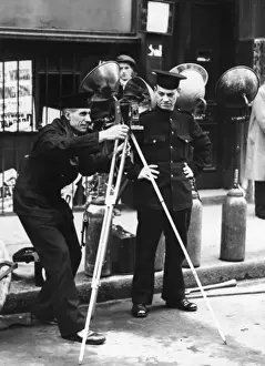 Barbican Prints: London Fire Brigade photographer, Barbican, London