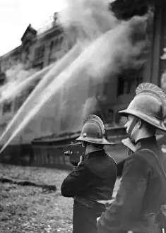 Hosepipe Prints: London Fire Brigade photographer at work