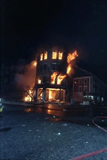 Images Dated 31st May 1985: London Fire Brigade, Second Brixton riots