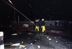 Images Dated 31st May 1985: London Fire Brigade, Second Brixton riots