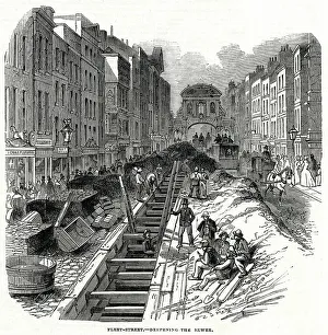 Policy Collection: London First Sewage System Fleet Streets Street