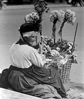 London flower seller