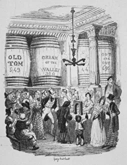 London Gin Shop 1836