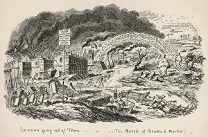 Satire Collection: London going out of town -- the expansion of London
